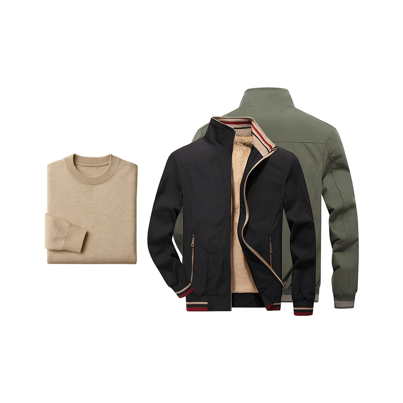 KIT 2 Chaquetas Titanium Masculinas + Suéter  | PROMOCIÓN ESPECIAL 30 AÑOS - ENVÍO GRATIS