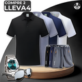 [PAGA 2, LLEVA 4] Camisa Polo Casual + Regalos: 3 BERMUDAS Y RELOJ