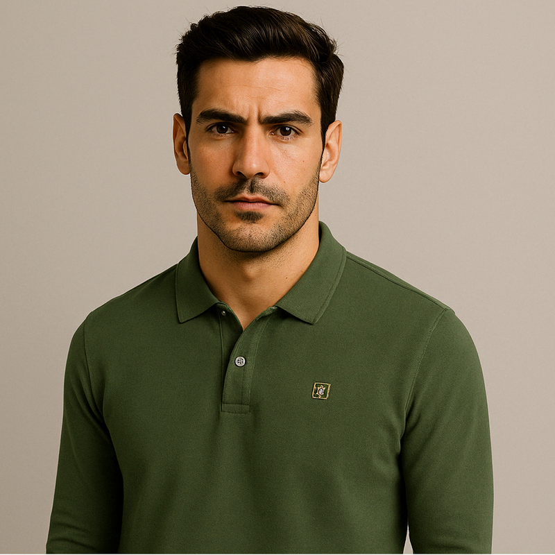 Kit de 5 Camisas: Polo de manga larga + Regalos: Reloj de lujo y Cartera | PROMOCIÓN ESPECIAL 30 AÑOS - ENVÍO GRATIS (promoción solo hoy)