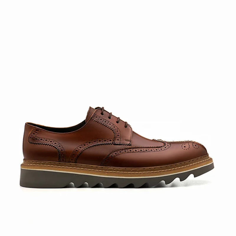 Kit Zapato Social Derby Línea Bold en Cuero 100% Bovino + REGALOS: Reloj Táctico, Cinturón de Cuero y Billetera | PROMOCIÓN ESPECIAL 30 AÑOS - ENVÍO GRATIS