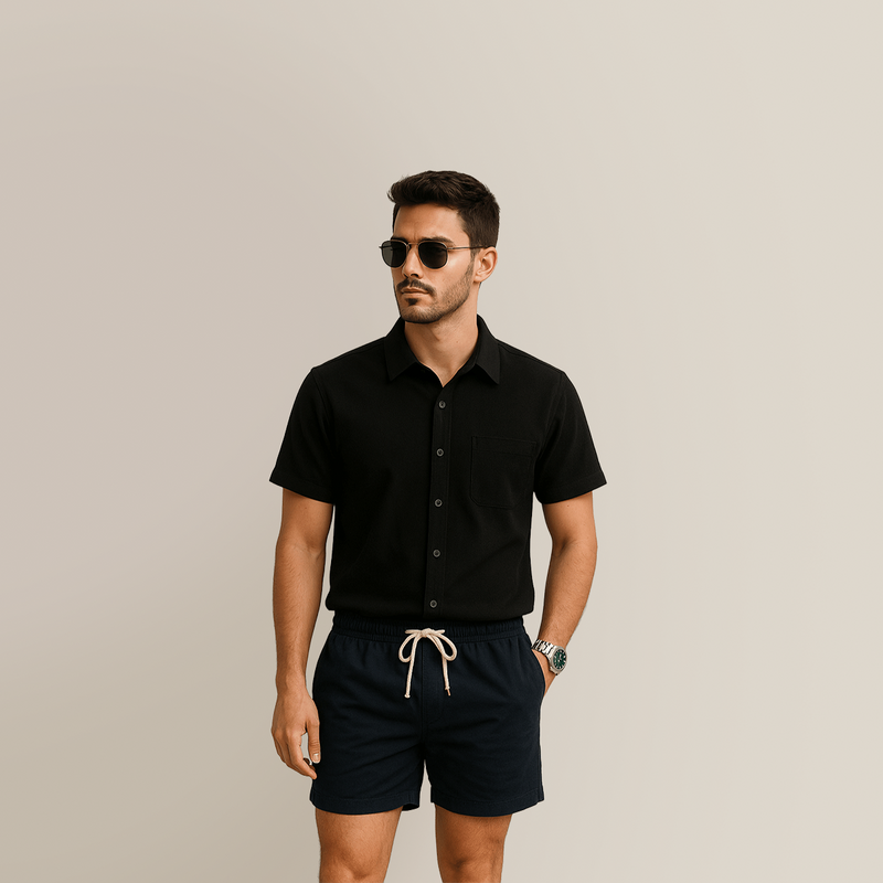 [Paga 2, Llevá 4] Kit Camisas Iron de Lino + REGALOS: 4 Shorts de Lino, Reloj y Gafas de Sol | PROMOCIÓN ESPECIAL 30 AÑOS - ENVÍO GRATIS