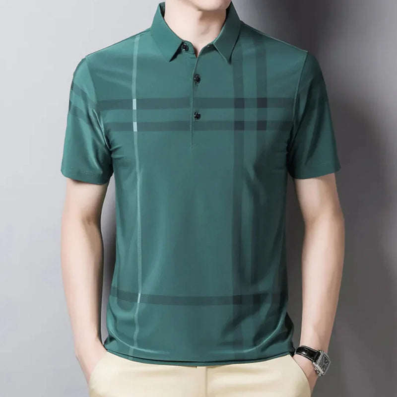 Camisa Polo a Cuadros para Hombre