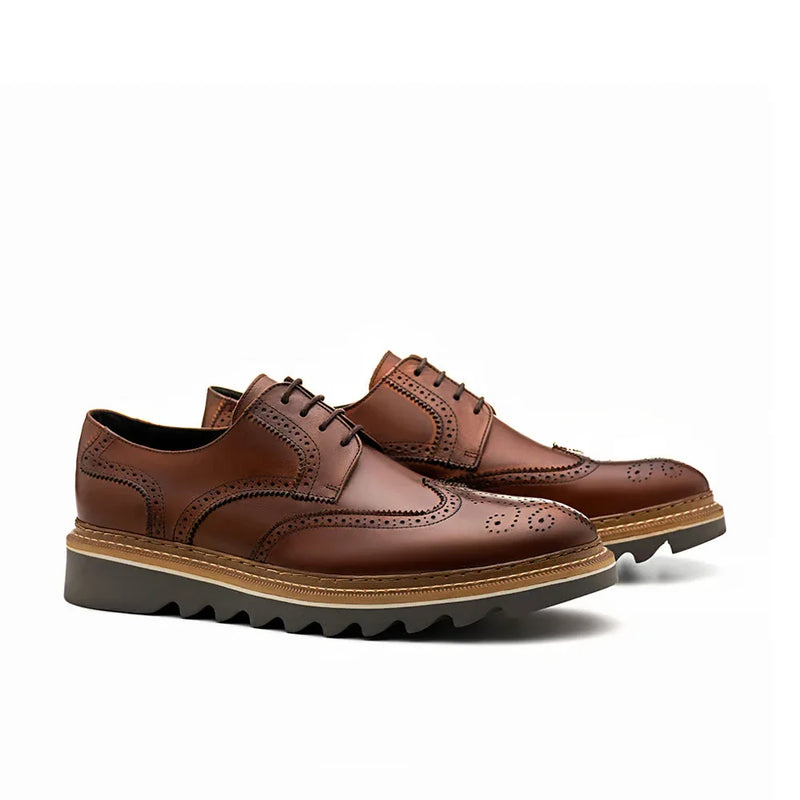 Kit Zapato Social Derby Línea Bold en Cuero 100% Bovino + REGALOS: Reloj Táctico, Cinturón de Cuero y Billetera | PROMOCIÓN ESPECIAL 30 AÑOS - ENVÍO GRATIS